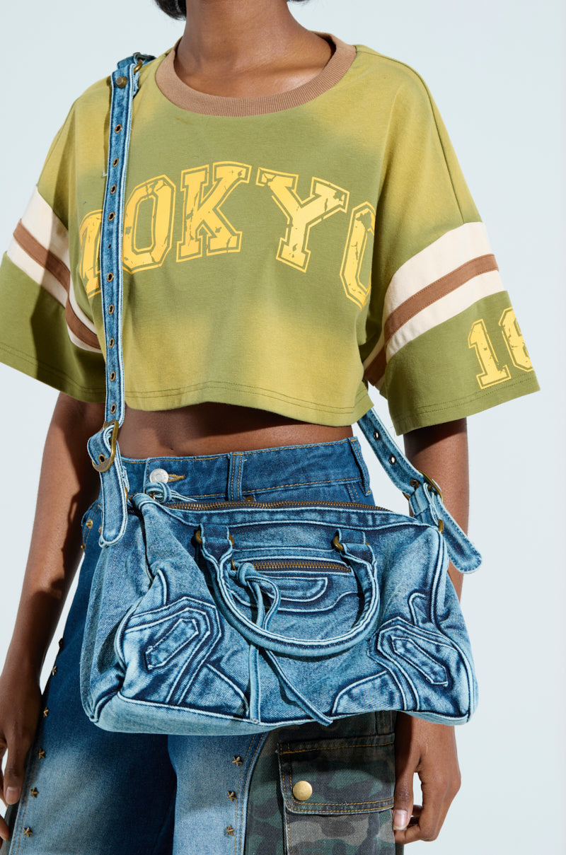 IM THAT GIRL DISTRESSED PURSE