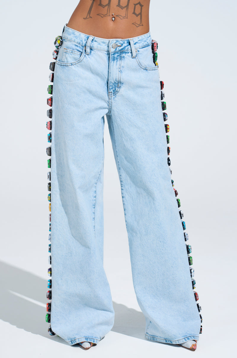 RACE CAR JEANS