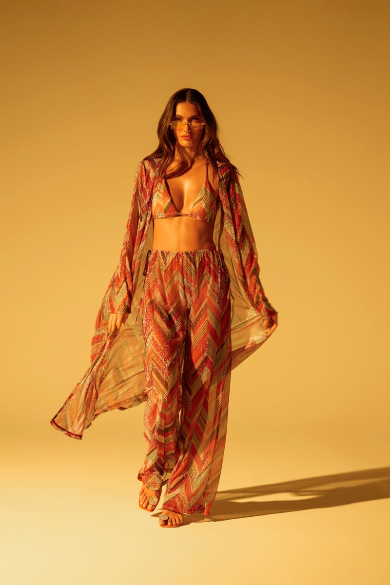 CALI FAYE LONGLINE DUSTER