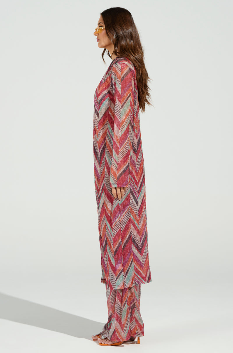 CALI FAYE LONGLINE DUSTER