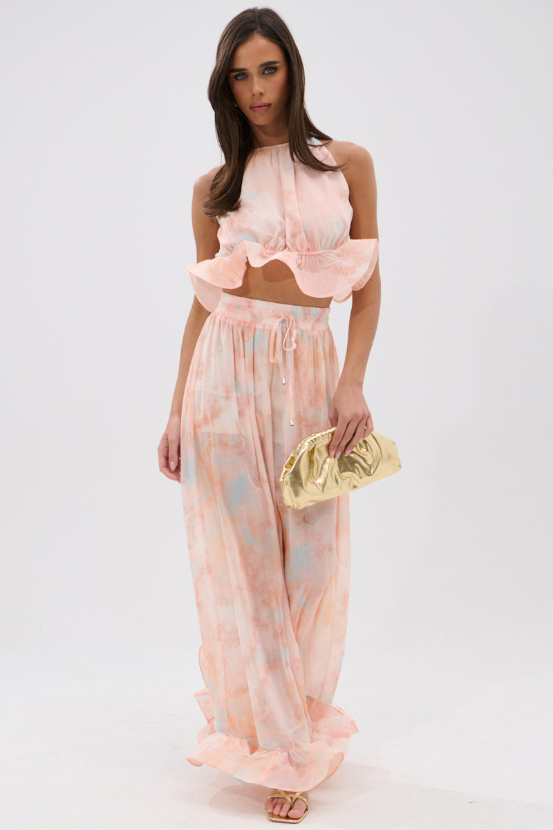 COLORFUL SKY OMBRE BLOUSE