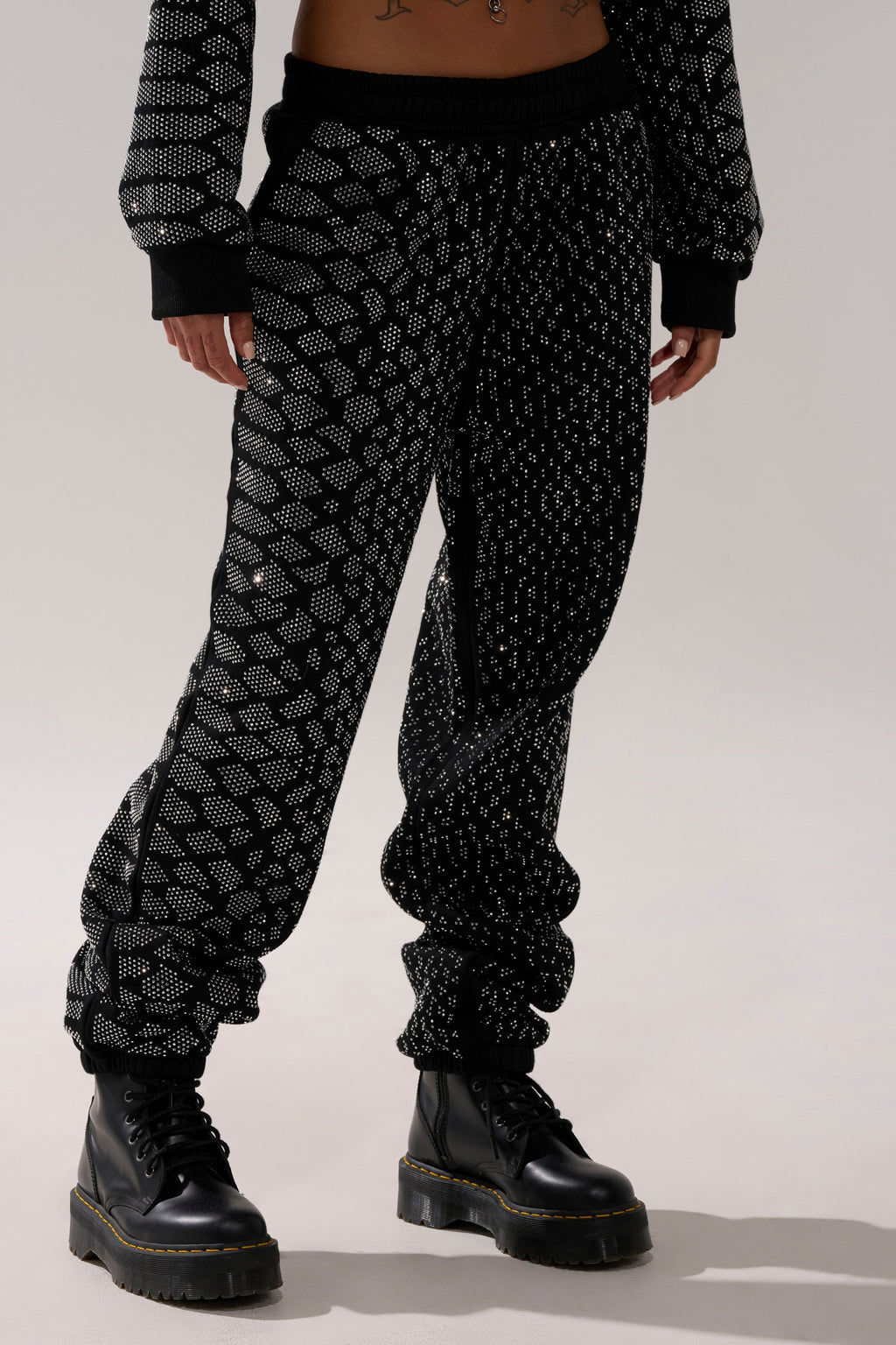 SNEAKY LITTLE SNAKE WIDE LEG JOGGER