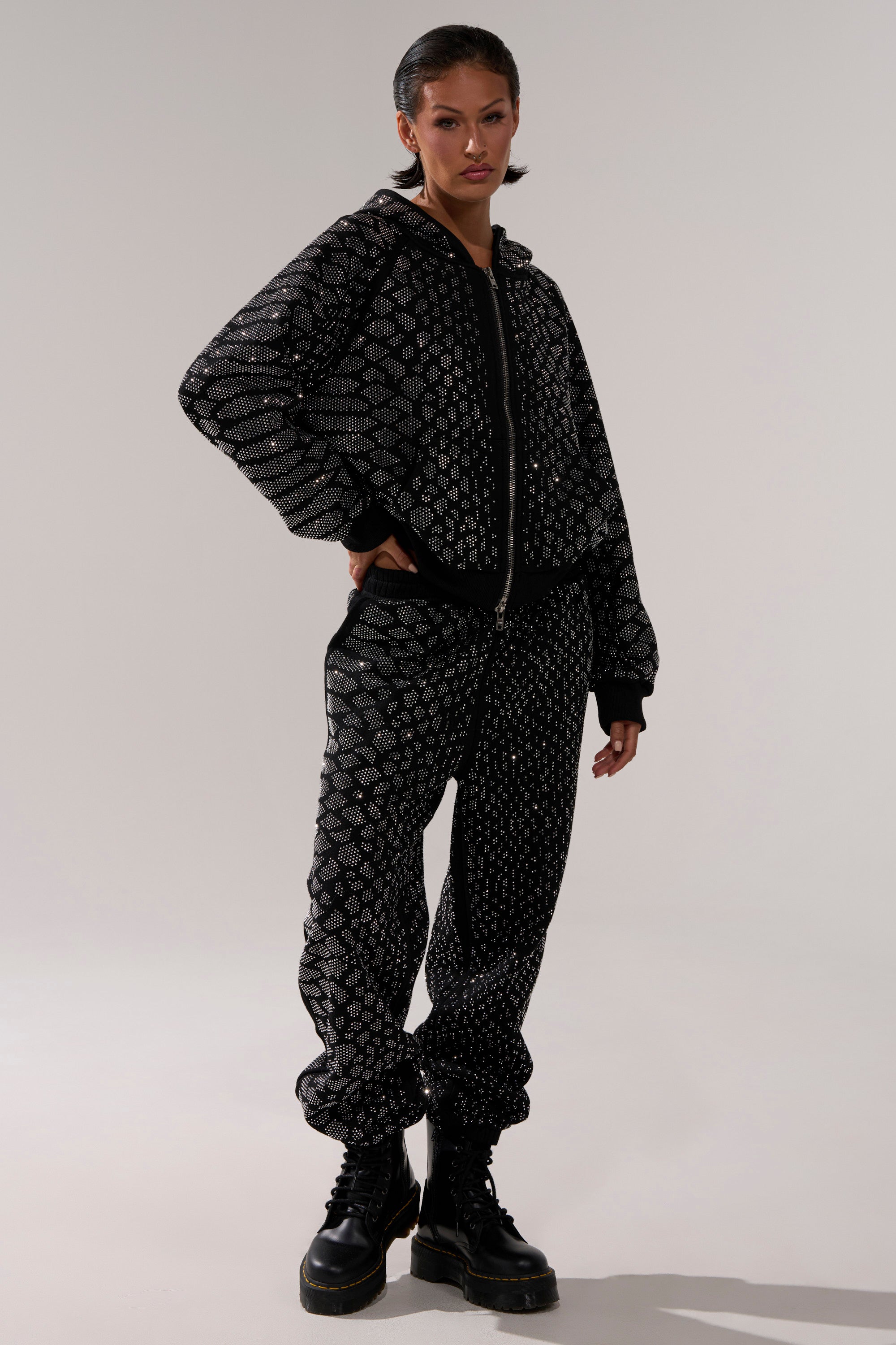 SNEAKY LITTLE SNAKE ZIP UP SWEATSHIRT