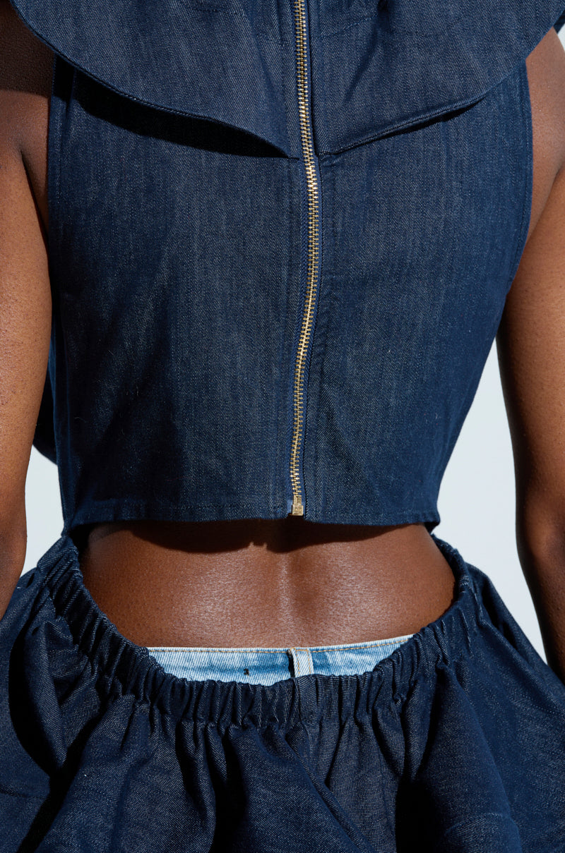 MISS FASHIONISTA SLEEVELESS BLOUSE