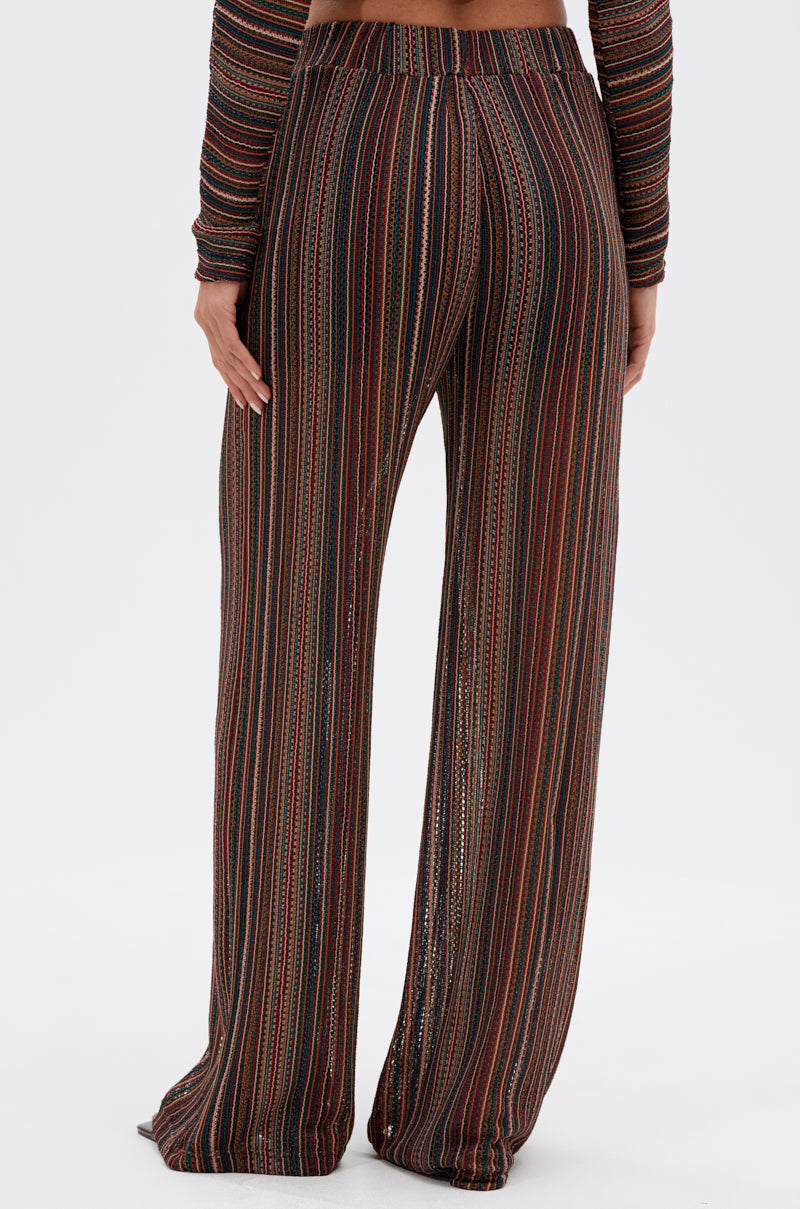CANDICE STRIPE WIDE LEG PANT