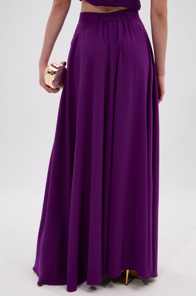 TRINA PLEATED PALAZZO PANT