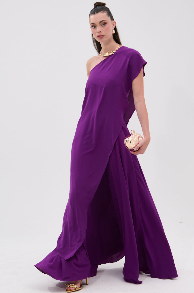 TRINA ELONGATED SINGLE SHOULDER TOP