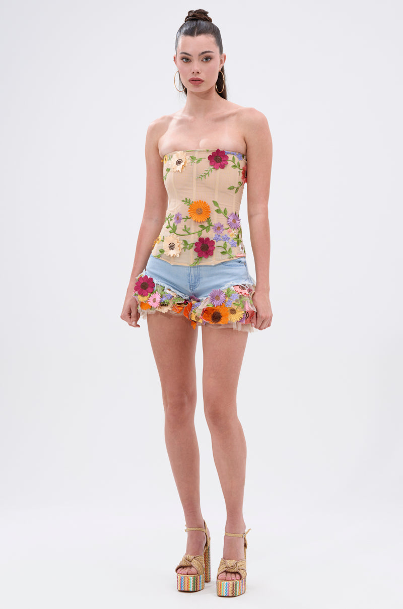 VIVI FLORAL CORSET