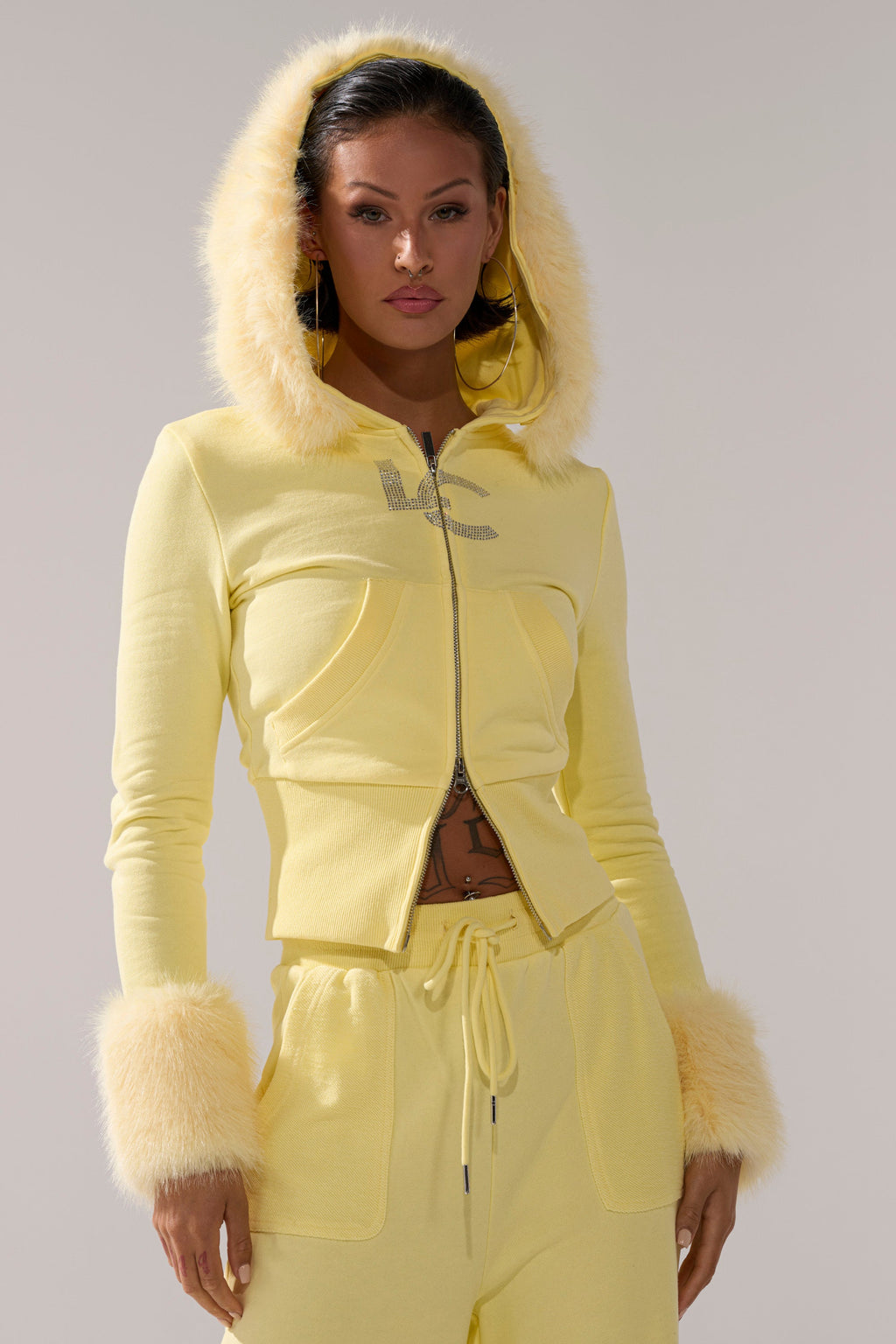 BUTTERFINGER ZIP UP SWEATSHIRT