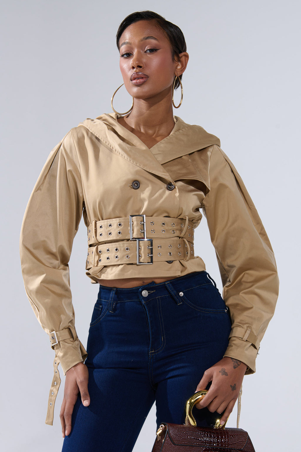 ON DUTY CROPPED JACKET