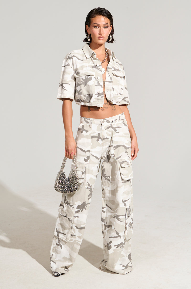 YOUR UP NEXT CAMO CARGO PANT