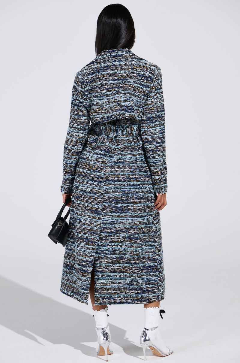 ALZURA TWEED TRENCH