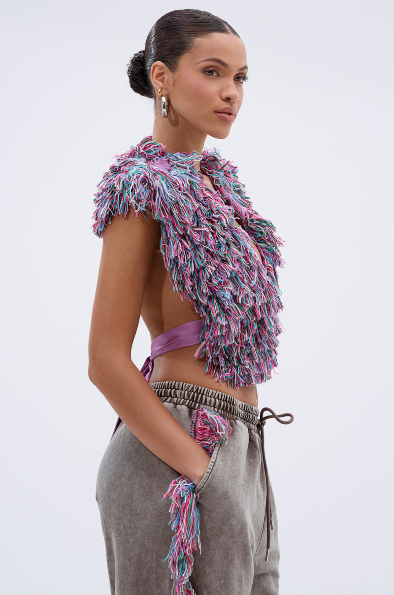 THE ONE FRINGE BLOUSE