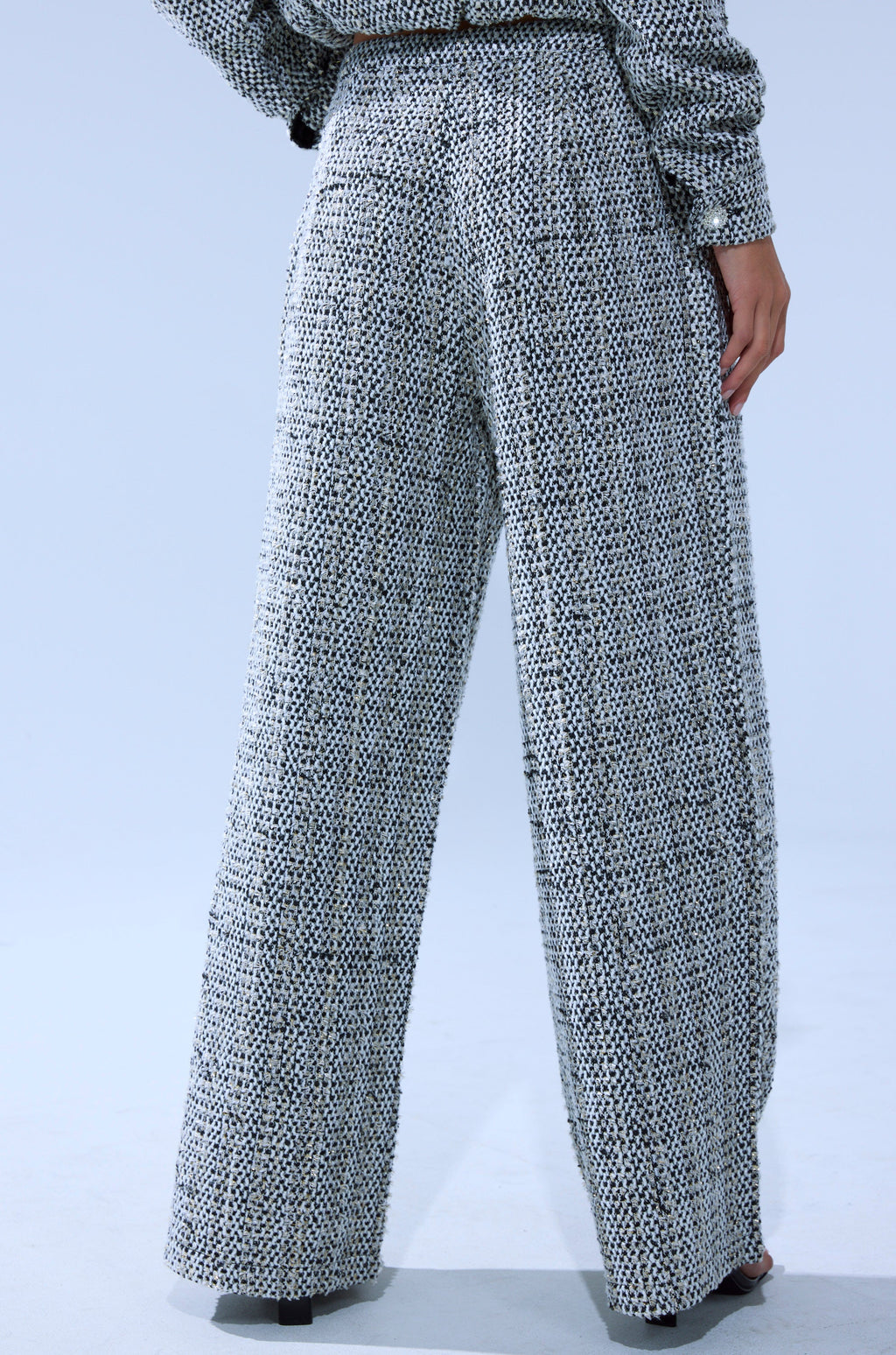DRESSY VIBES TWEED PANT