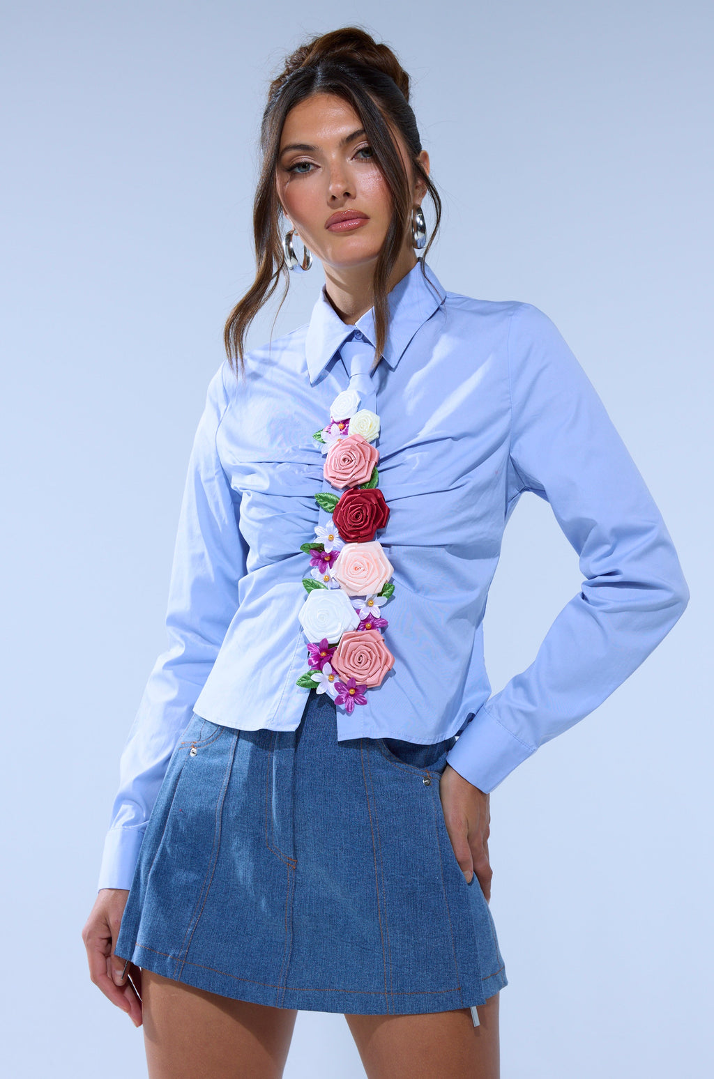 BOUQUET BUTTON DOWN SHIRT