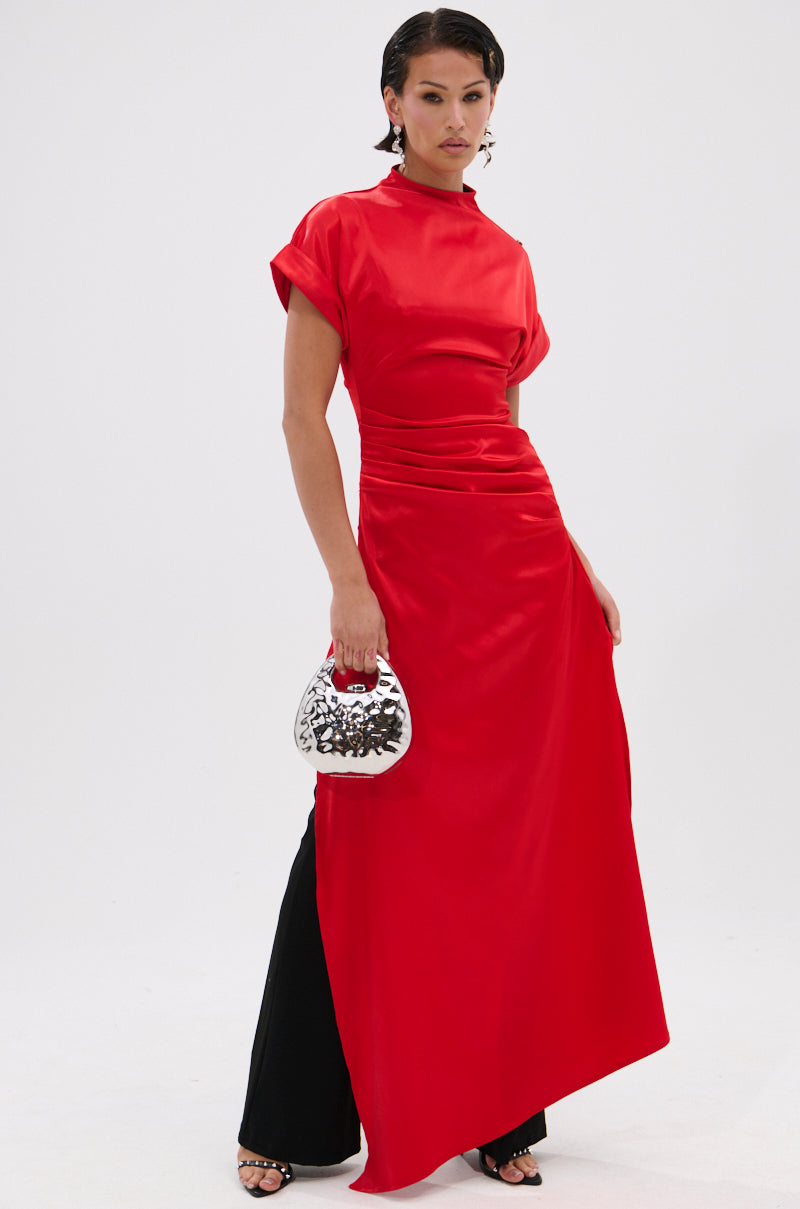 HILLARY SATIN BLOUSE