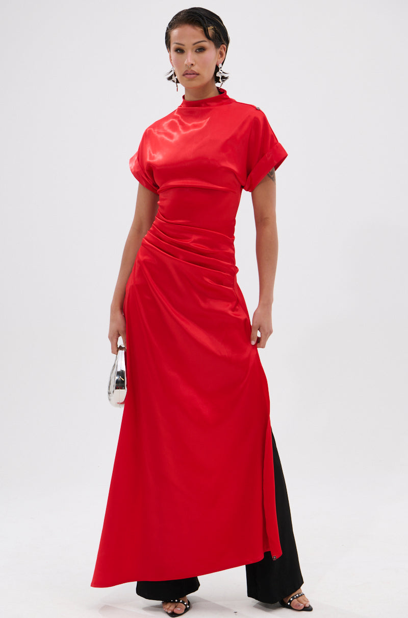 HILLARY SATIN BLOUSE