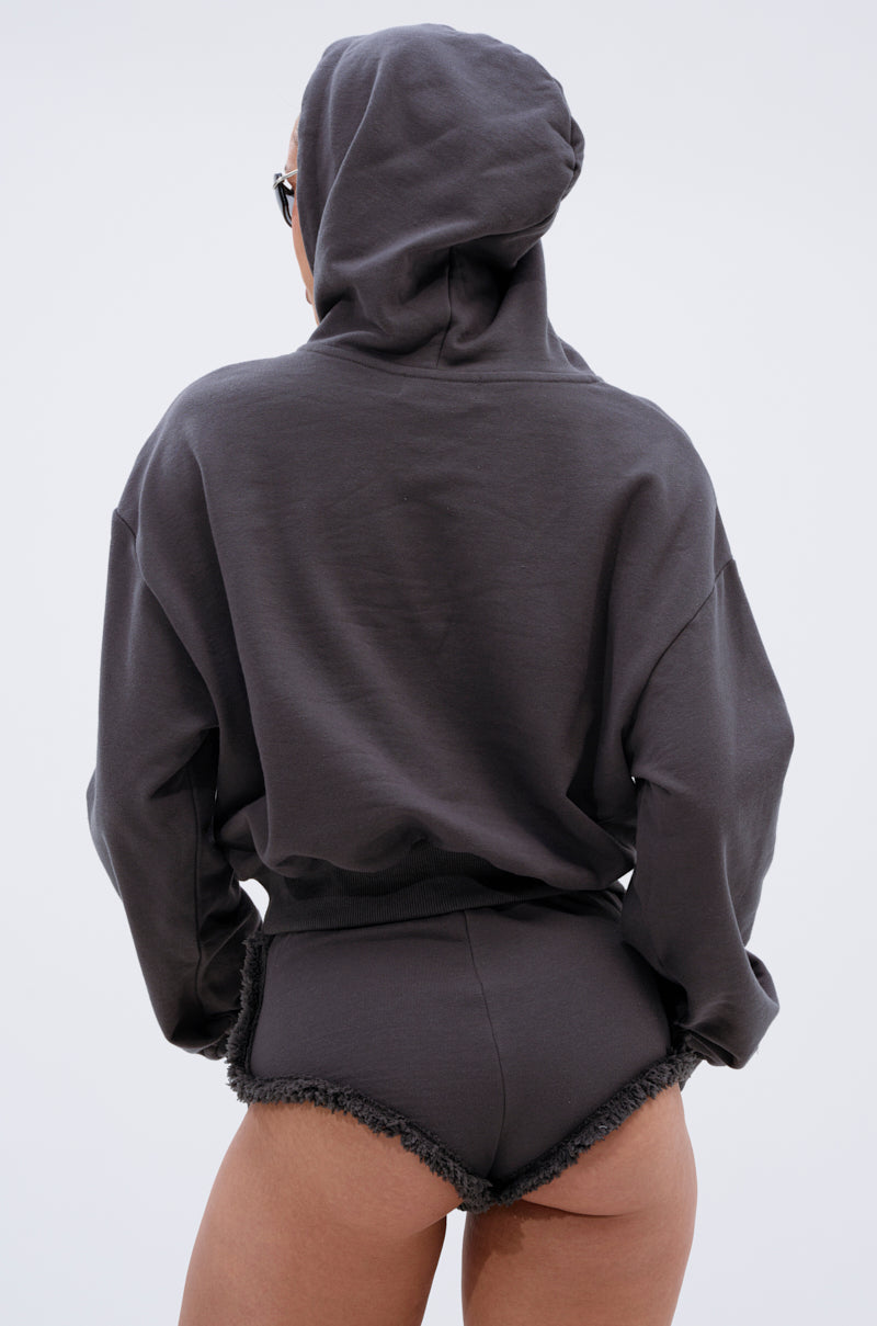 STRESSED AND DISTRESSED SWEATSHIRT