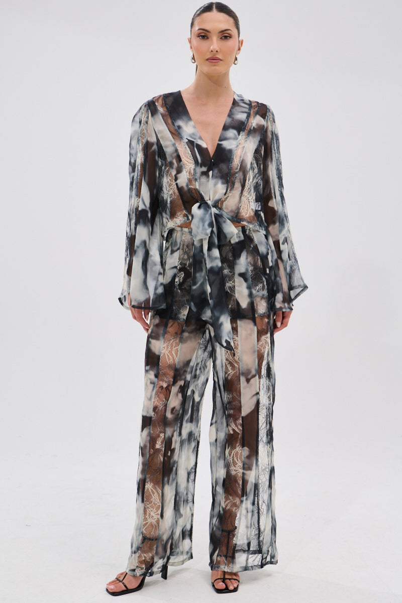 RUBY OMBRE PALAZZO PANT