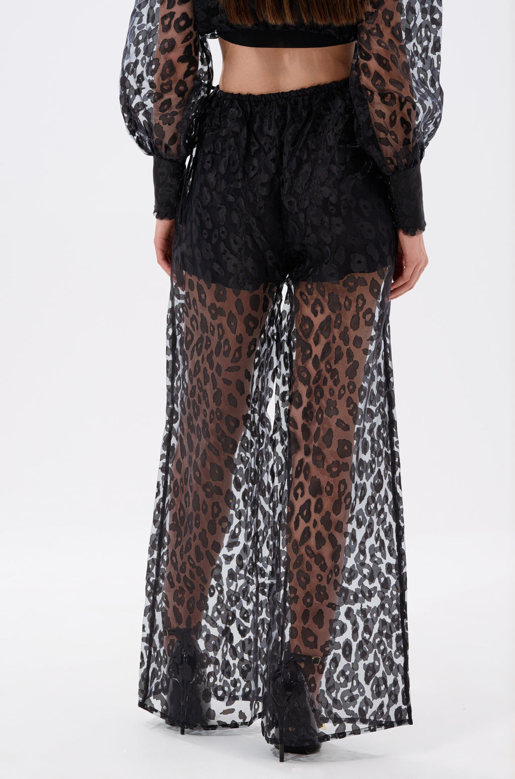 CHEETAH SISTA PALAZZO PANT