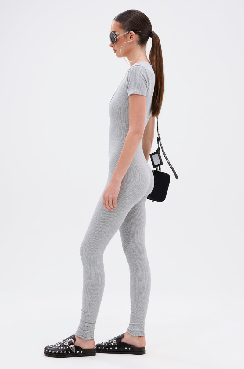 UNFORGETTABLE SHORT SLEEVE JUMPSUIT