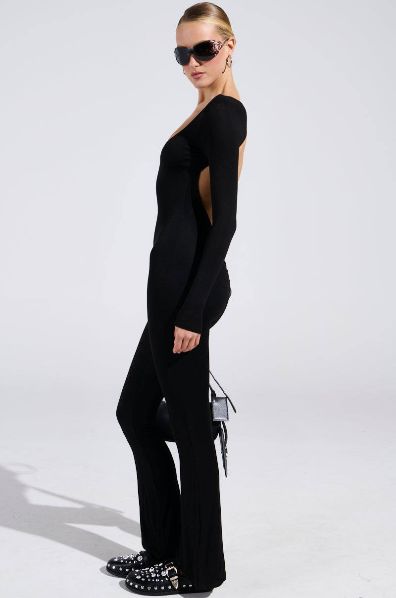 IN YOUR DREAMS JUMPSUIT IN BLACK