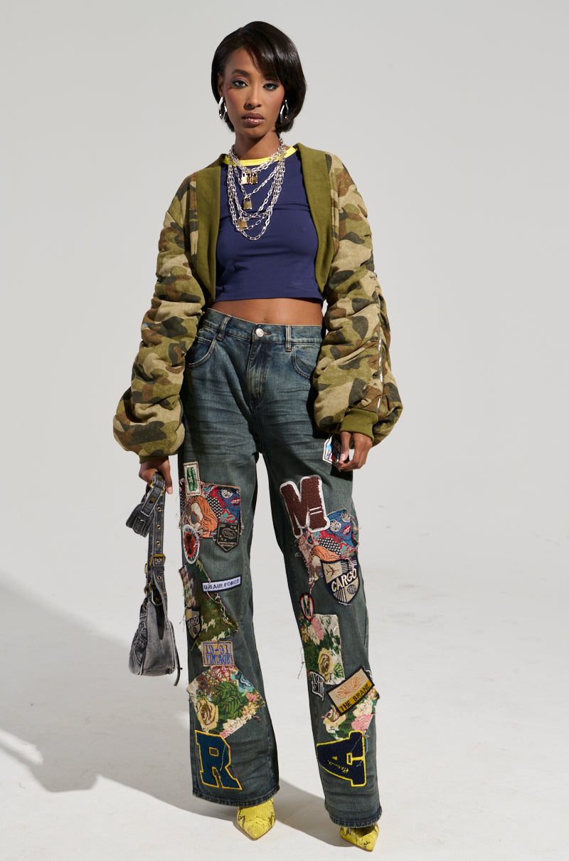 HIGH EXPECTATIONS RUCHED BOLERO