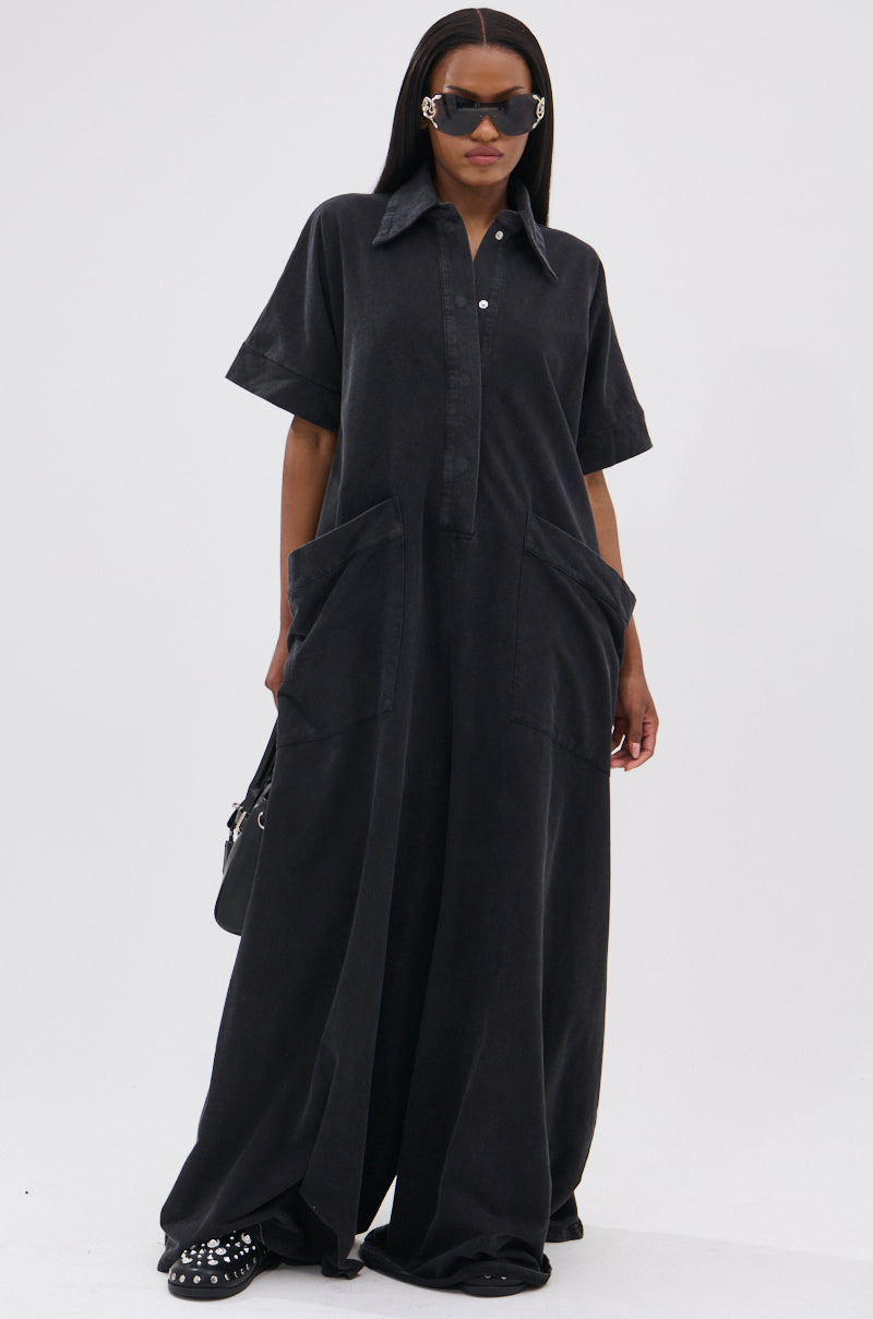 HAPPY HOUR FRENCH TERRY JUMPSUIT