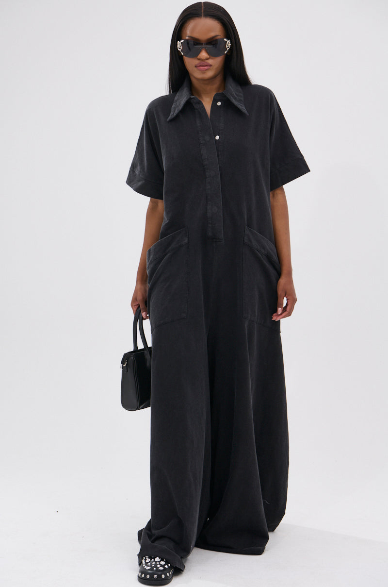 HAPPY HOUR FRENCH TERRY JUMPSUIT