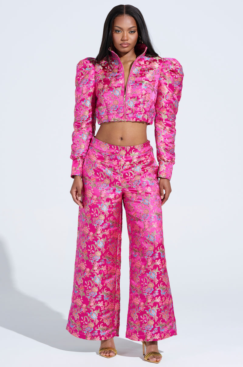 JULES BROCADE TROUSER