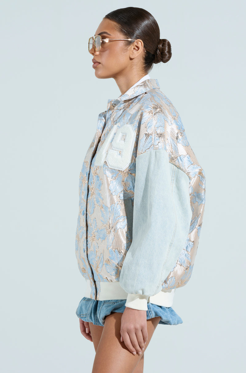 ALIYA BROCADE BOMBER