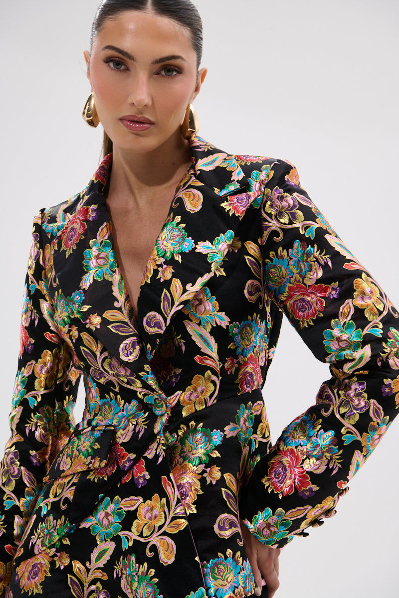 STEPPING OUT ASYMMETRICAL BLAZER