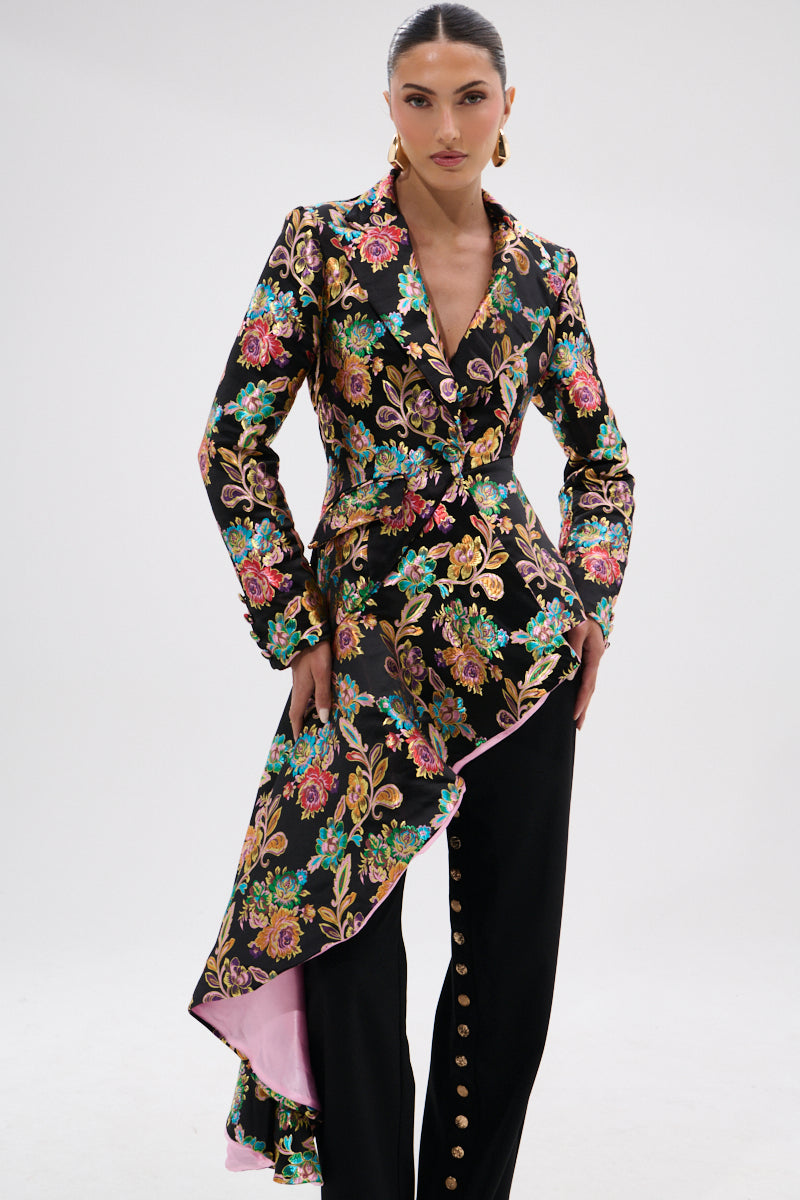 STEPPING OUT ASYMMETRICAL BLAZER