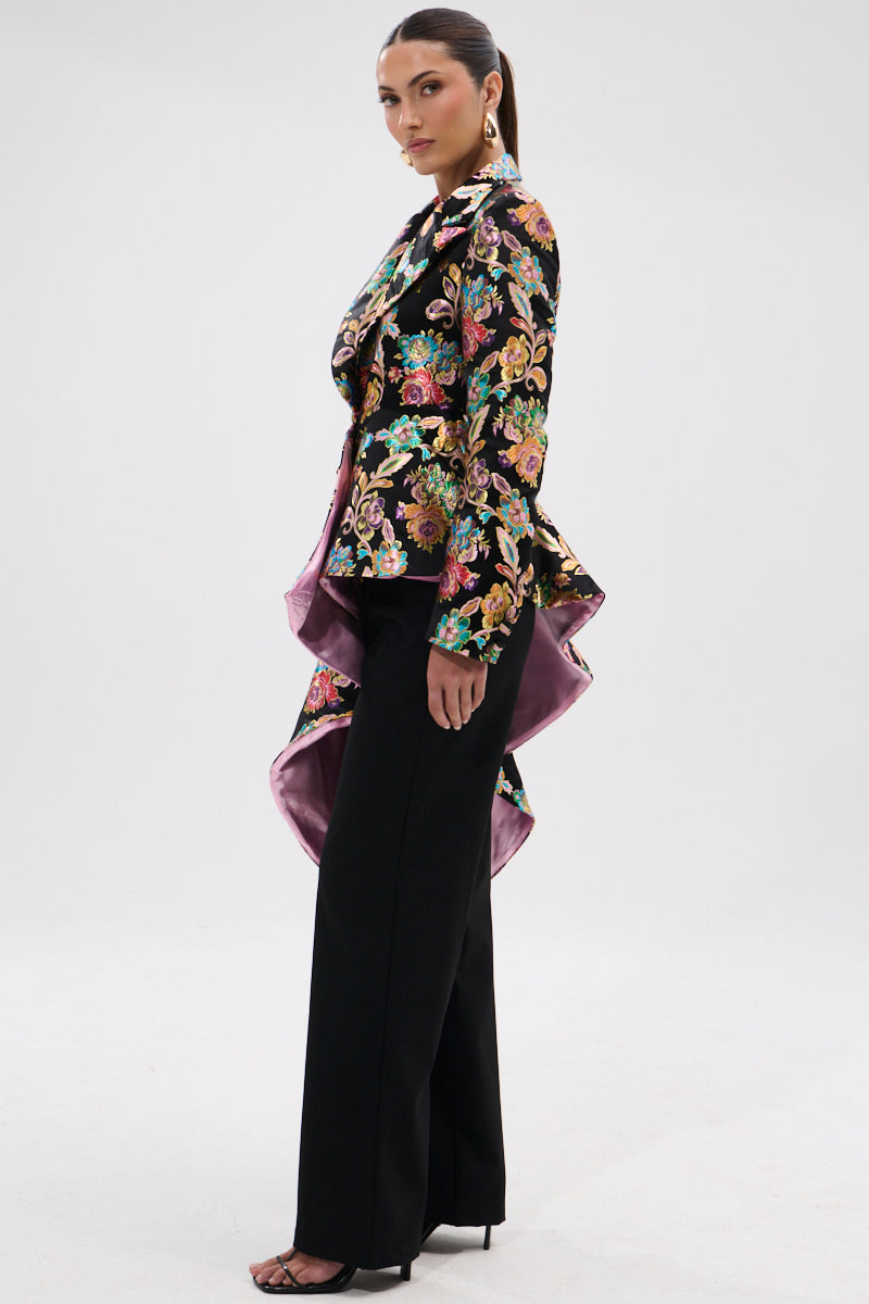 STEPPING OUT ASYMMETRICAL BLAZER