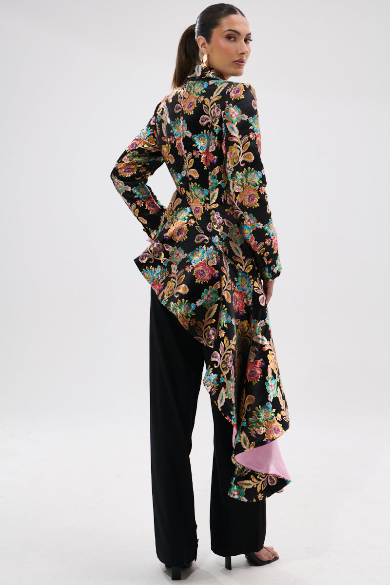 STEPPING OUT ASYMMETRICAL BLAZER