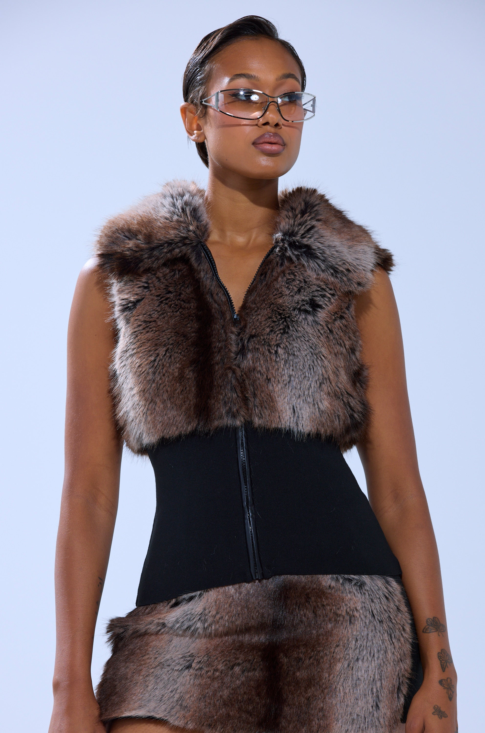 FEELS GOOD FUR BLOUSE