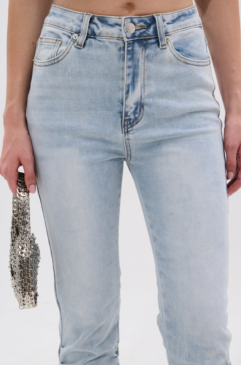 LACE IT UP SKINNY DENIM PANT
