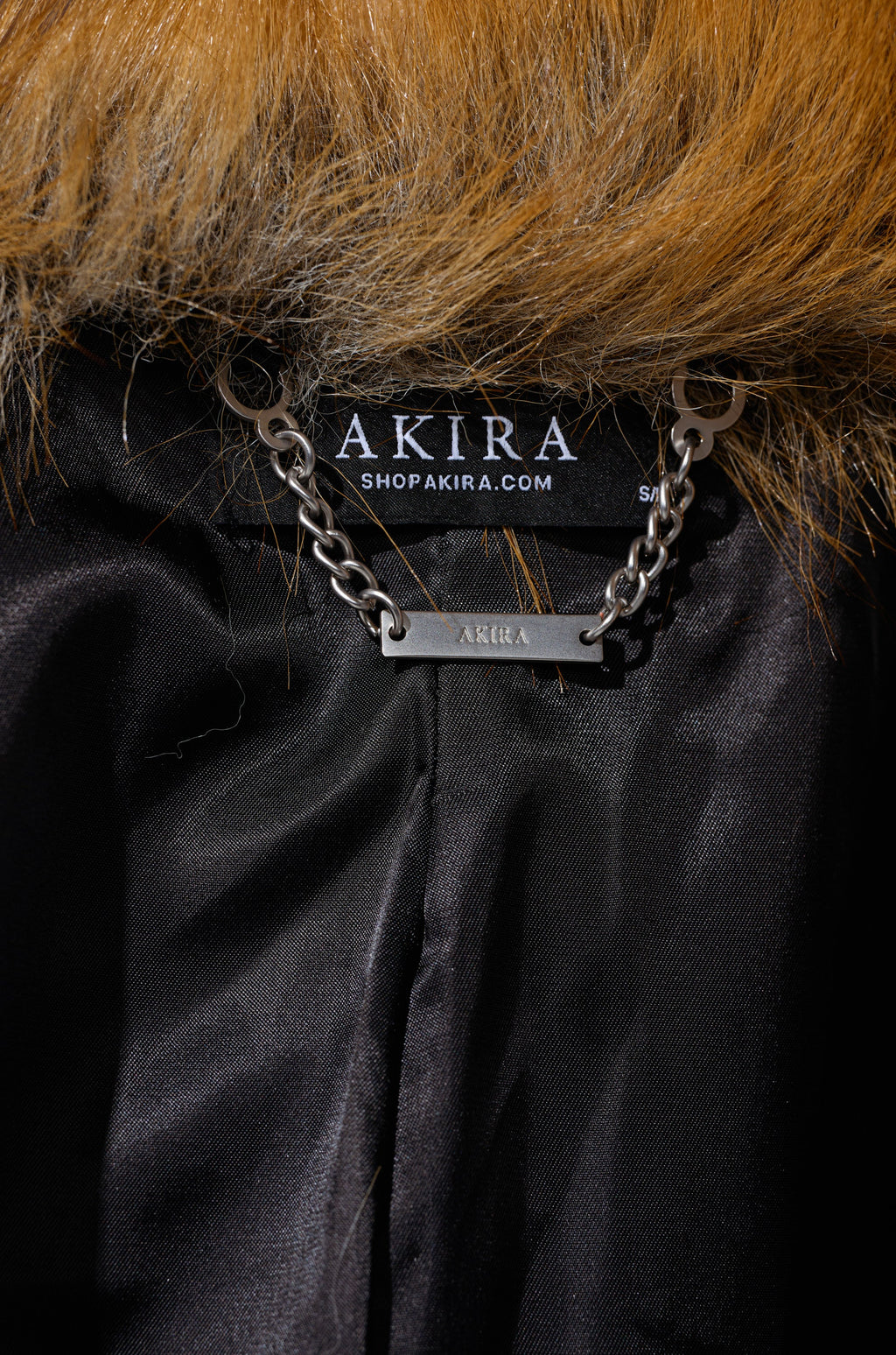 MADDOX PANELED FAUX FUR