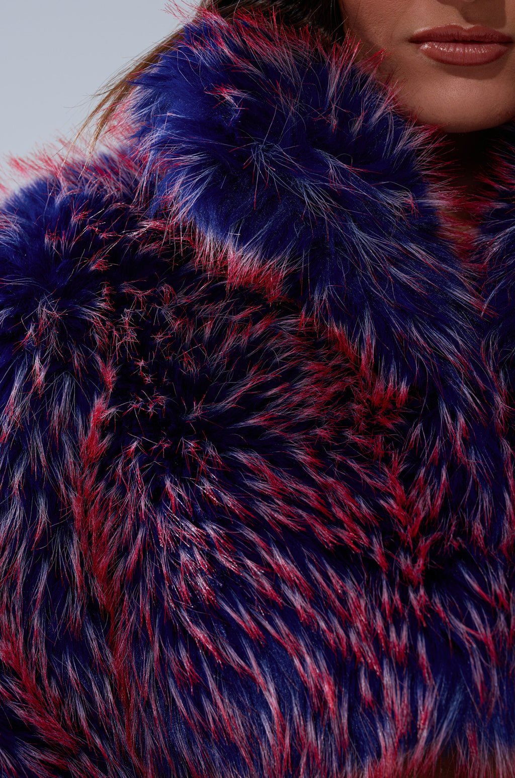 NELLIE FAUX FUR BOLERO