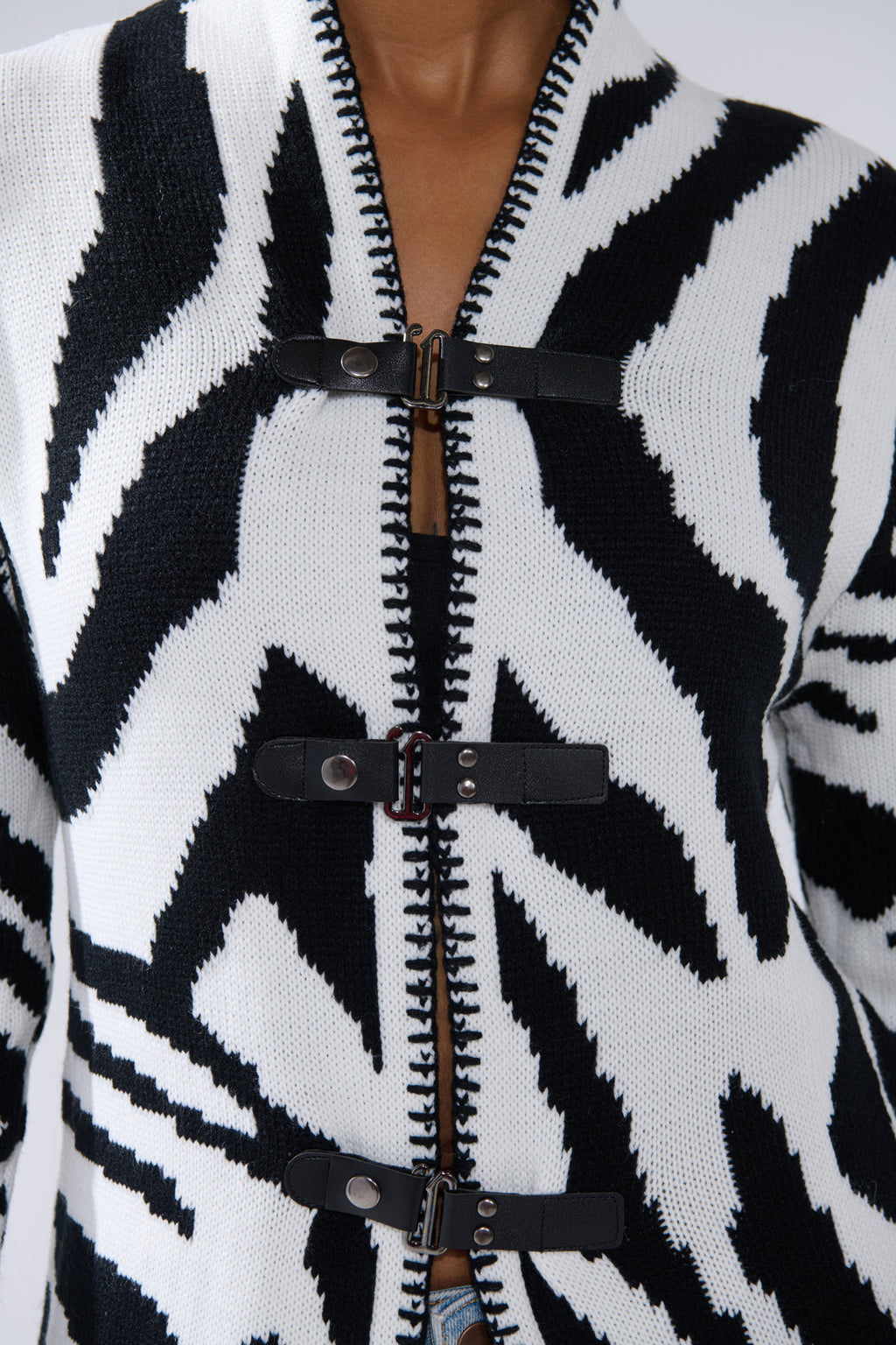 THE RICH BITCH IS HERE LONG CARDIGAN