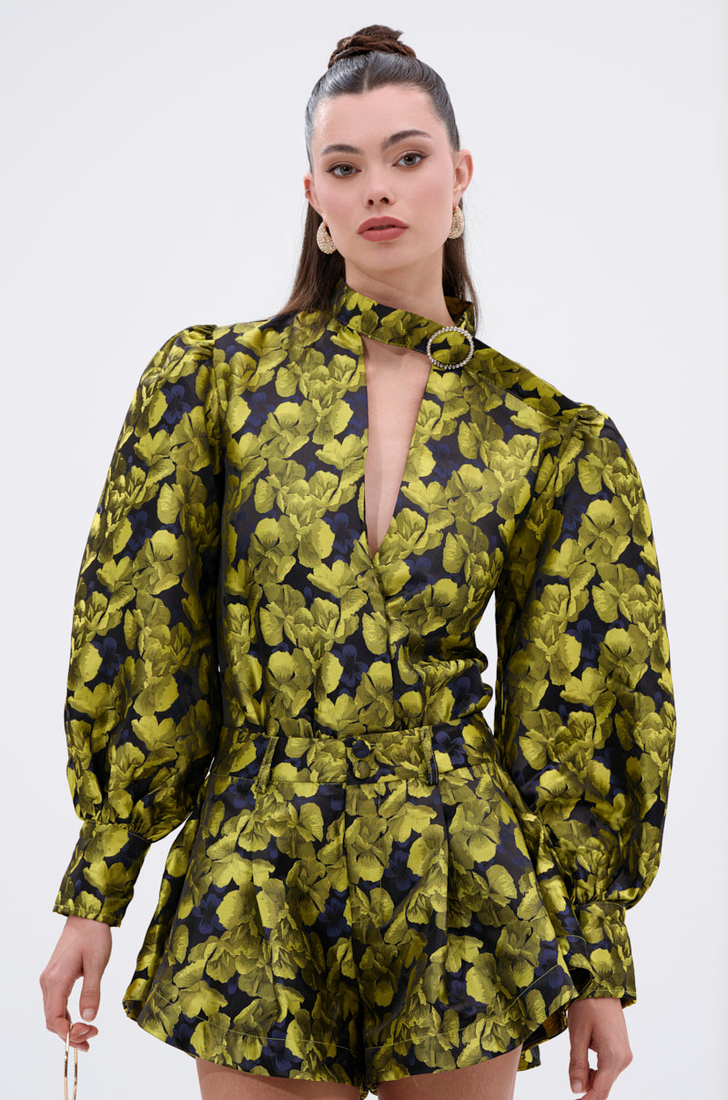 LOOK THIS WAY FLORAL BODYSUIT