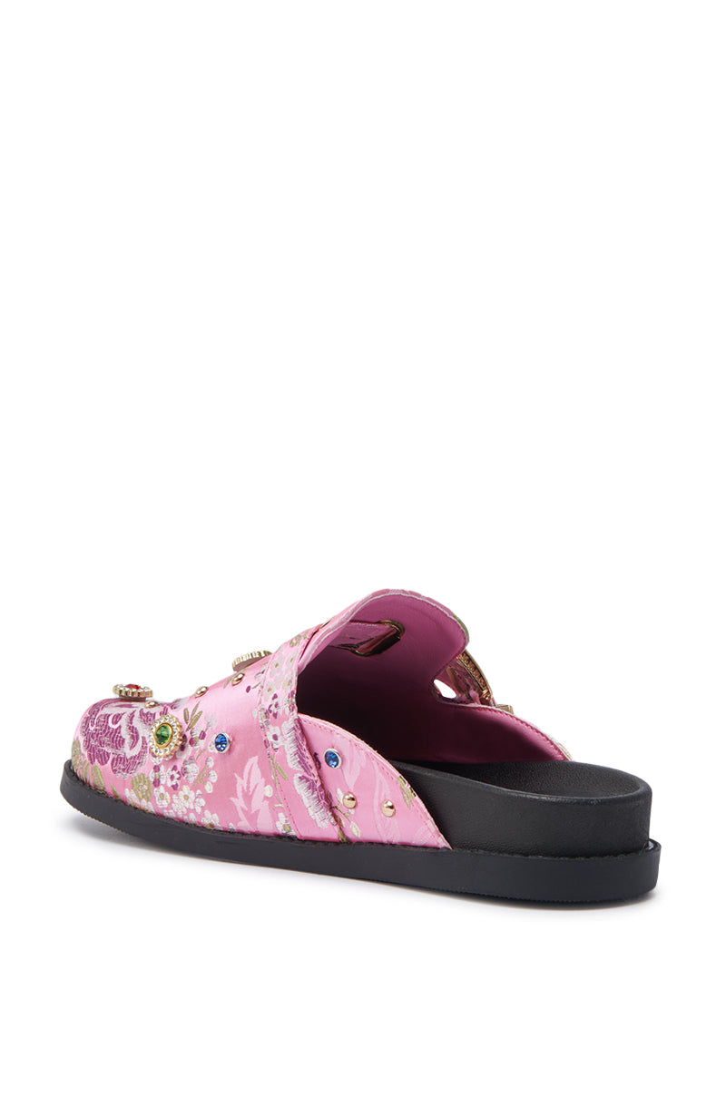 AZALEA WANG QUINBY BROCADE CLOG IN PINK