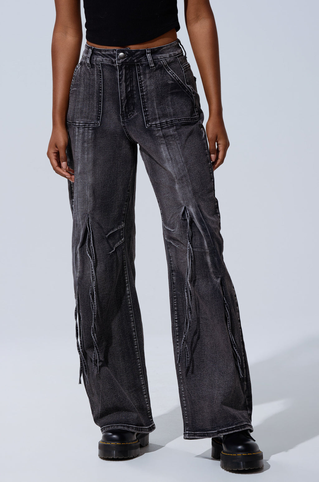 TELL ME ABOUT IT TIE UP DENIM