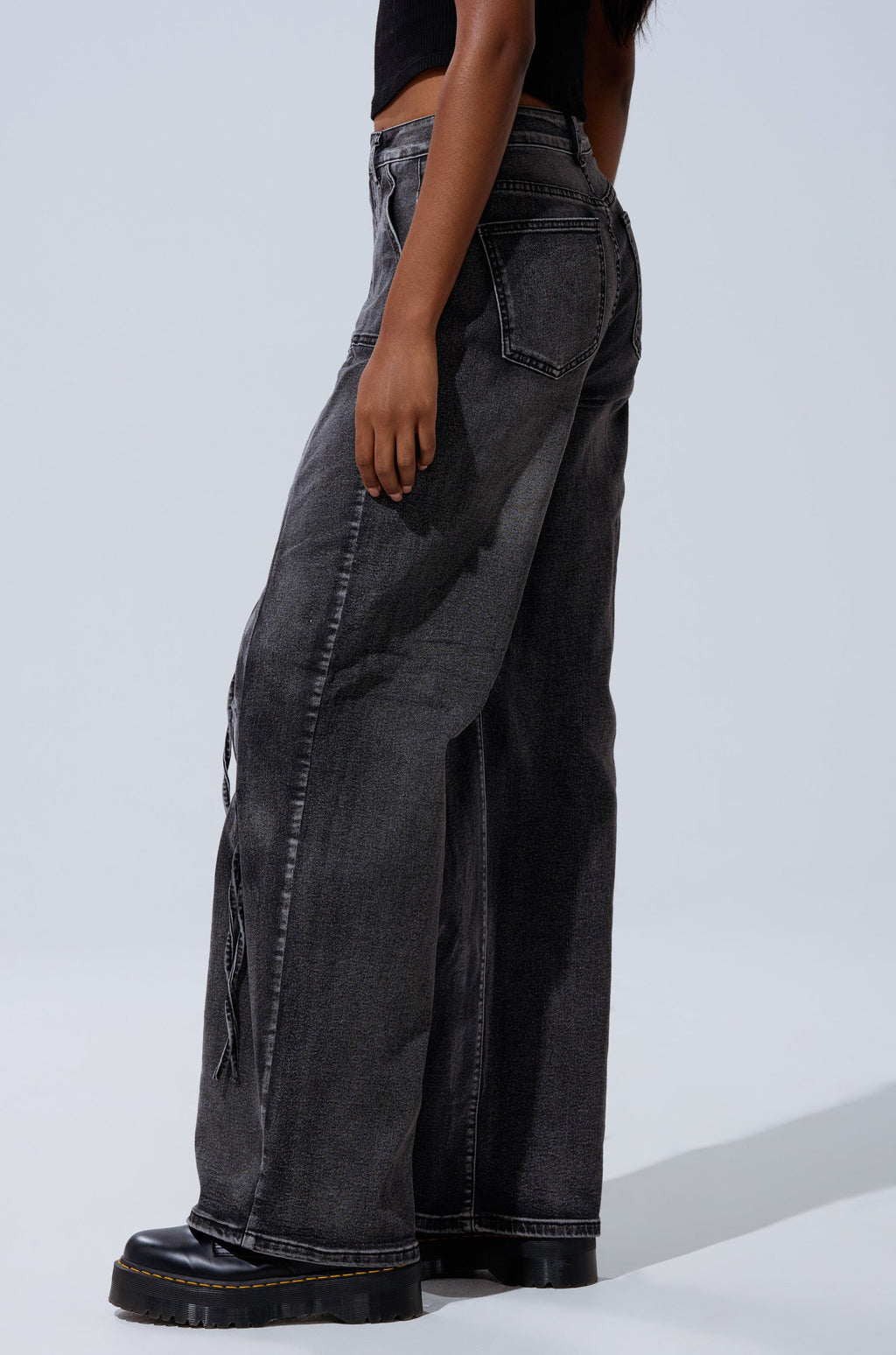 TELL ME ABOUT IT TIE UP DENIM