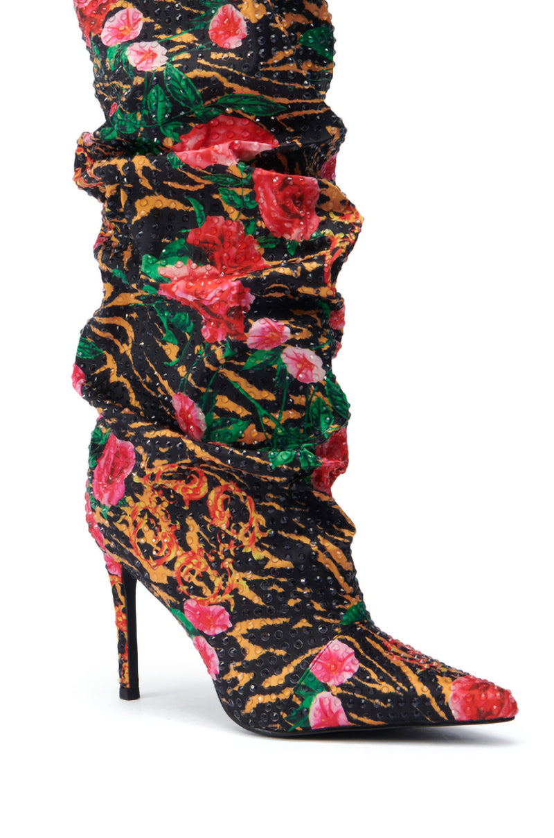 AZALEA WANG RYLAND MULTI STILETTO BOOT