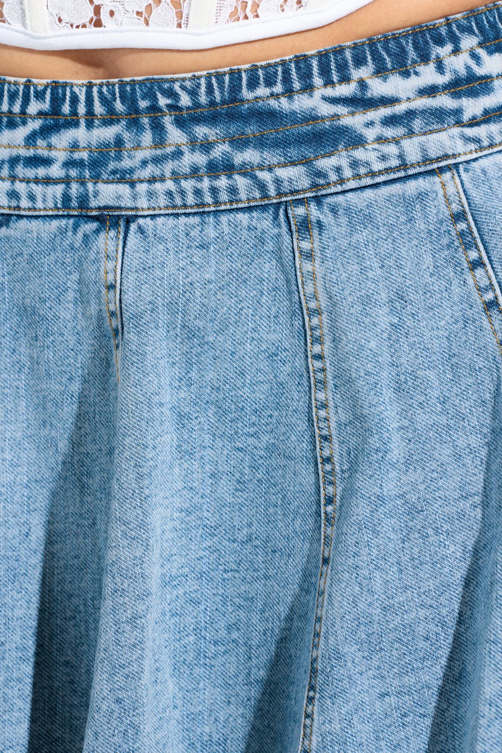 TOO PRETTY FOR YOU MINI SKIRT