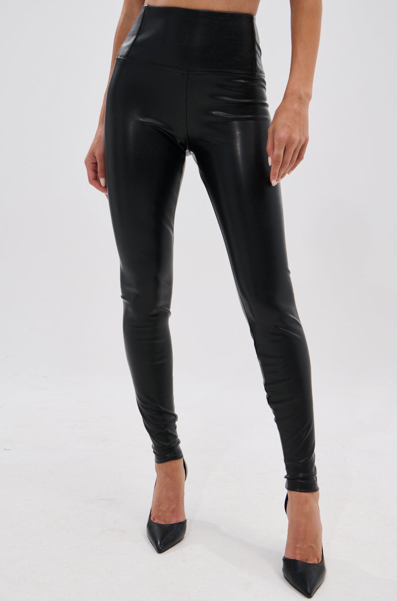 SLIM THICC 4 WAY STRETCH LEGGING IN BLACK