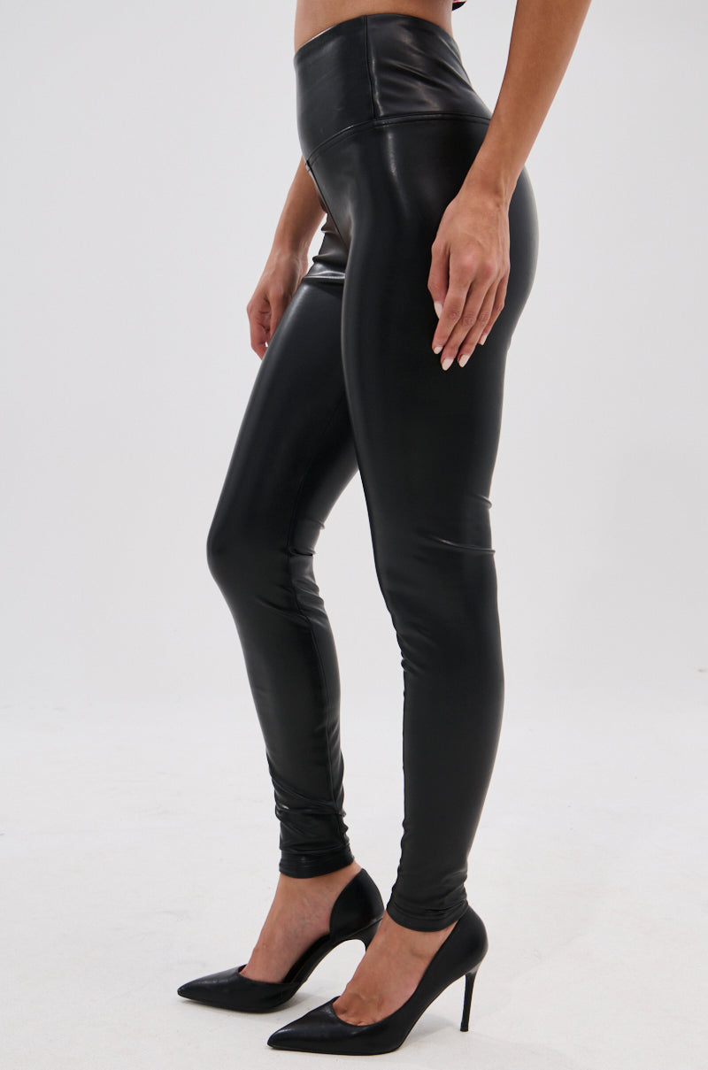 SLIM THICC 4 WAY STRETCH LEGGING IN BLACK