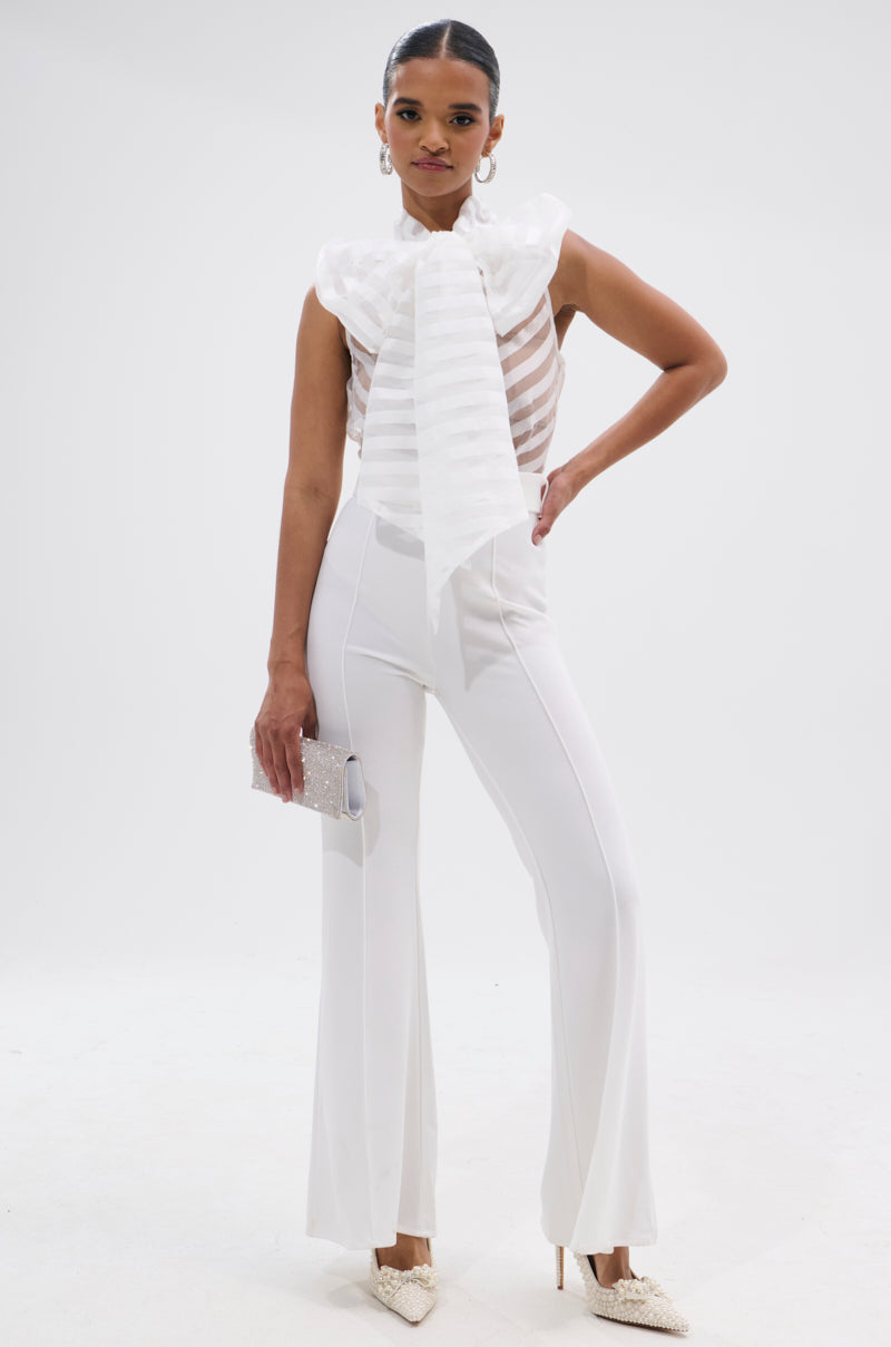GIRLY POP JUMPSUIT IN WHITE