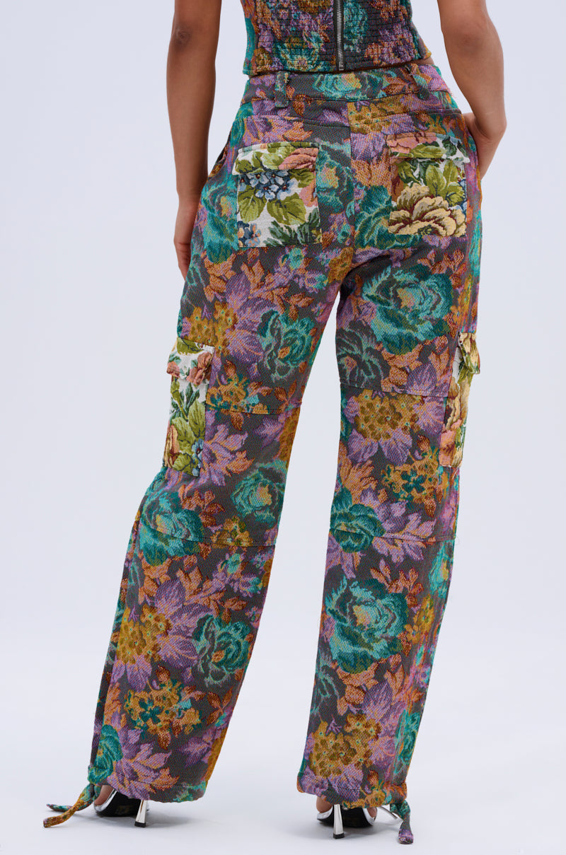 LOGAN SQUARE JACQUARD CARGO PANT